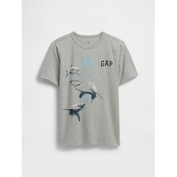 GAP Бебешка тениска GAP GAP | Siv | Момчешки | 104/110