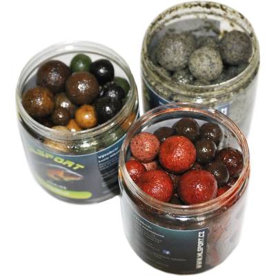 Mikbaits Fanatica boilie v dipu Krab Ančovička Mango 16mm 250ml