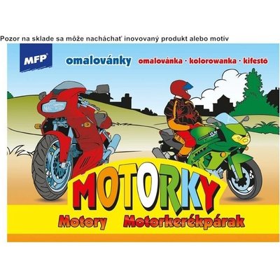 MFP Motorky omaľovánka