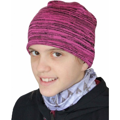 INFIT Falpi čepička růžová/černá