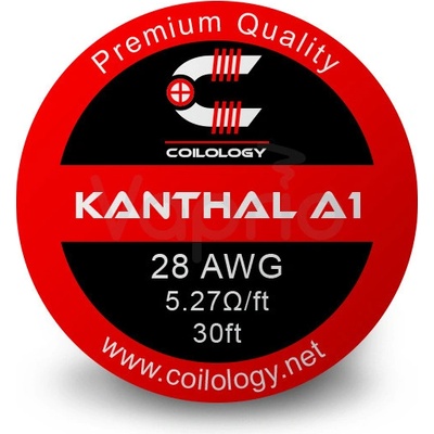 Coilology odporový drôt Kanthal A1, 10m - 28GA 0,3mm