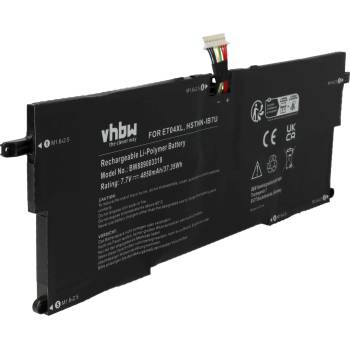 VHBW Батерия за HP Elitebook X360 1020 G2, ET04XL, 4850 mAh (889003318)