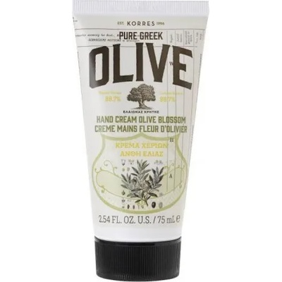 KORRES Крем за ръце с масло от маслина , Korres - Pure Greek Olive Hand Cream Olive Blossom | 75ml