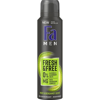 Fa Men Fresh & Free Mint & Bergamot deospray 150 ml