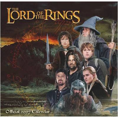 Oficiální nástěnný Lord of the Rings|Pán prstenů s plakátem SQ 30,5 x 30,5|61 cm 2027