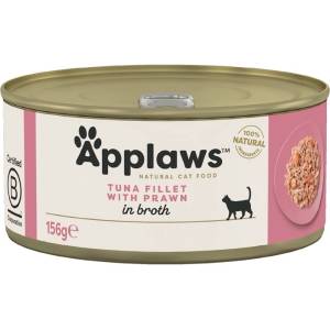 Applaws Консерва за котки с риба тон и скариди в бульон 70 г