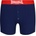 Lonsdale Юношески боксерки Lonsdale 2 Pack Boxer Shorts Junior - Navy/Bright Red