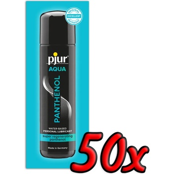 Image 1 of pjur AQUA Panthenol 2ml 50 pack