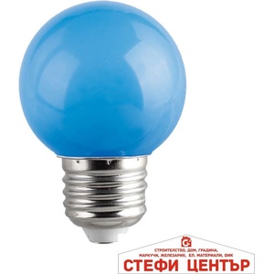 VIVALUX CL G45 1W E27 Blue COLORS LED