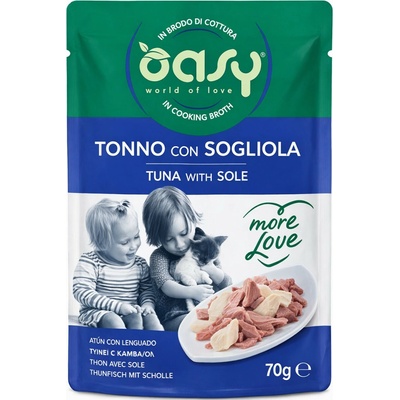 OASY More Love Tuna with sole 70 g