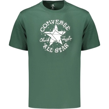 Converse Мъжка тениска с къс ръкав converse, Размер l, Цвят Зелен (cvm6t087_ve344)