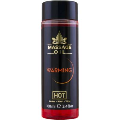 HOT masážní olej s hřejivým účinkem 100 ml