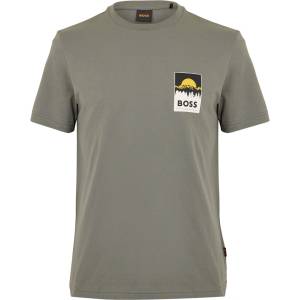 Boss Мъжка блуза с яка Boss Boss Te Plain 10276582 01 Polo Shirt Mens - Open Grey