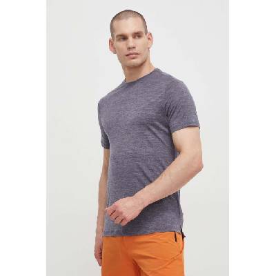 Icebreaker Спортна тениска Icebreaker 125 Cool-Lite Merino Blend Sphere III Mer SS Tee в тъмносиньо с меланжов десен (IB0A56ZM4401)