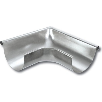 Gutta Roh žľabu vnější FeZn stříbrná 333 mm 90°