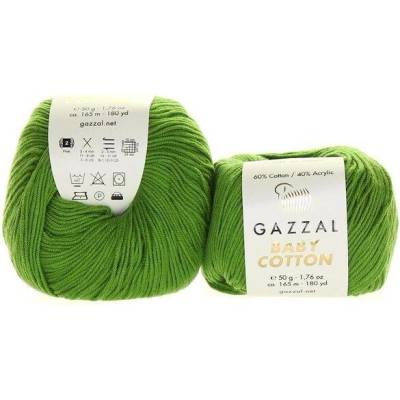 Gazzal Baby Cotton 3449 zelená