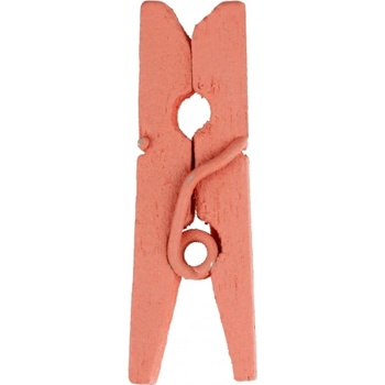 Image 1 of Santex Дървени щипки едноцветни 24 бр. ЦВЯТ: Корал