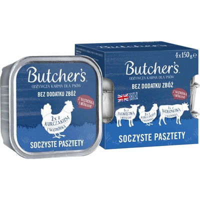 Butcher's Original s játry nebo ledvinami 4 x 150 g