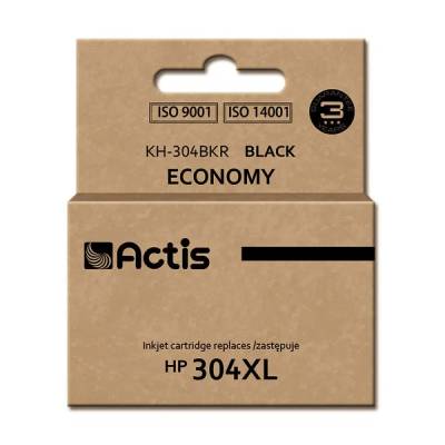 Actis Мастило Actis KH-304BKR (заместител за HP 304XL N9K08AE, Premium, 20 ml, черно) (KH-304BKR)