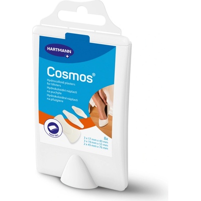 Cosmos náplasti na puchýře mix 8 ks