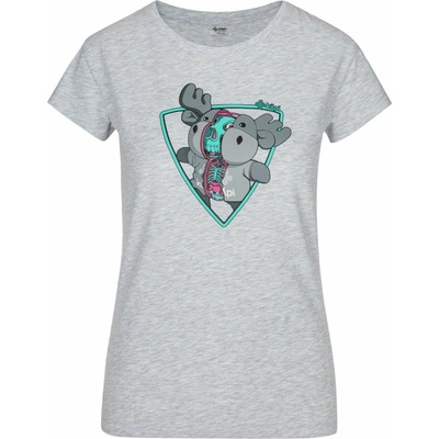 Kilpi Дамска памучна тениска Kilpi ALBION-W Бяла Kilpi | Byal | ЖЕНИ | 34