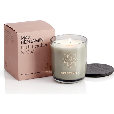 Max Benjamin Ароматна свещ Max Benjamin Irish Leather & Oud (RB-C10)