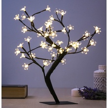 Dekoračný Stromček s Kvietkami 48 LED