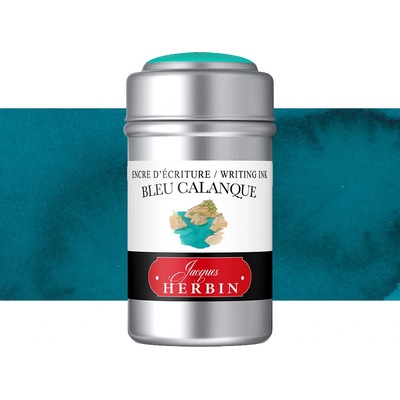 J. Herbin Inkoustové bombičky Herbin Bleu Calanque 6 ks