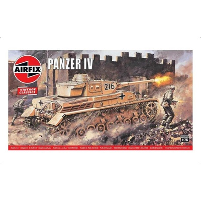 Airfix slepovací model Panzer IV 1:76