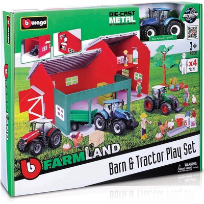 Bburago Farmland Farm Set s traktorom