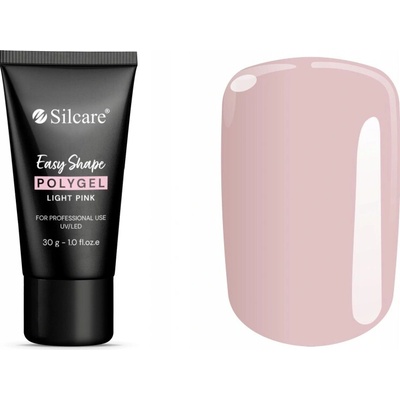 Silcare Acryl gel Poly gel Acryl gel Uv Led Easy Shape světle pink 30 g