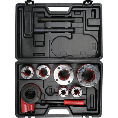 Závitořez ruční sada 7ks - 1/2"-2" - 9Cr2 YATO
