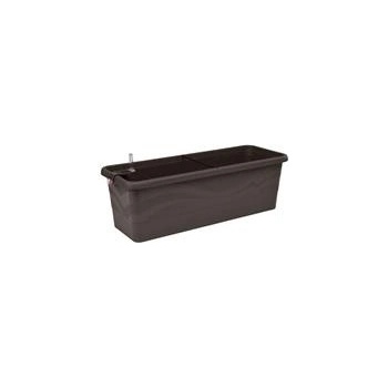 Plastkon Samozavlažovací Truhlík GARDENIE hnědá 60 x 22 x 20 cm