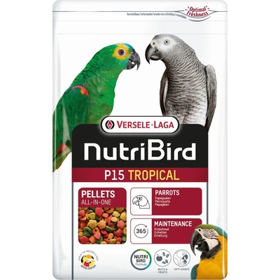 Versele-Laga 10кг Nutribird P15 Tropical Versele-Laga, храна за папагали