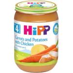 Hipp Био ястие Hipp - Моркови, картофи и пиле, 190 g (6264) - ozone