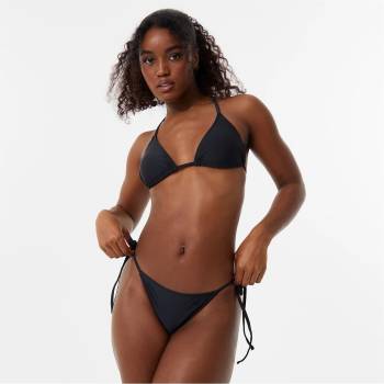 Image 1 of Jack Wills Tie Side Bikini Bottom - Black