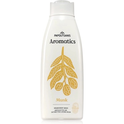 PAPOUTSANIS Aromatics Musk sprchový gél na telo 650 ml