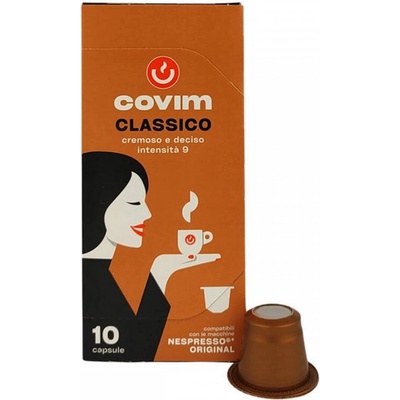 Covim Classico 10 бр. Кафе капсули Nespresso