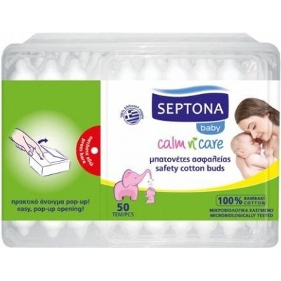 Septona Baby Detské vatové tyčinky do uší 50 ks