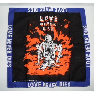 Šátek LOVE NEVER DIES BZ 03252