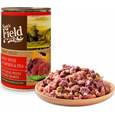 Sam's Field True Beef with Pumpkin & Pea 400 g