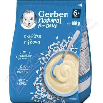 Gerber Natural rýžová krupička 180 g