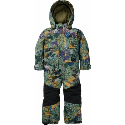 Burton Detská zimná kombinéza Toddlers' 2L One Piece jungle cats