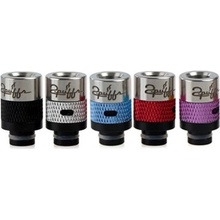 Microcig Drip tip 510 Delrin Logo Puffs Fialová