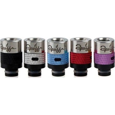 Microcig Drip tip 510 Delrin Logo Puffs Fialová