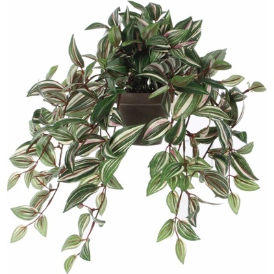 Umělá rostlina Mica Decorations Tradescantia závěsná O 25 cm V 45 cm, O: 25 cm