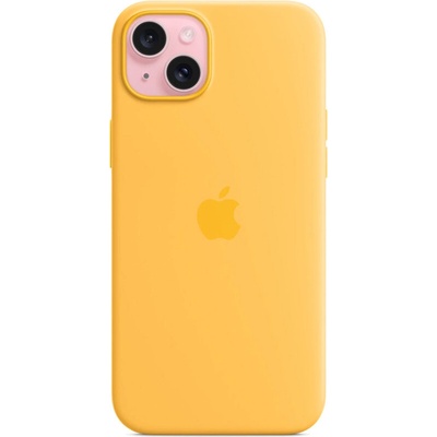 Apple iPhone 15 Plus Silicone Case with MagSafe - Sunshine (MWNF3ZM/A)