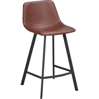 Rowico Auburn 65 cm hnědá koženková