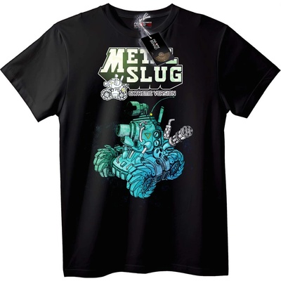 NOONEBRAND Тениска Metal Slug Екстремна Версия - 2XL, White