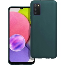 Pouzdro Case4Mobile Silikonové MATT Samsung Galaxy A03S tmavě zelené